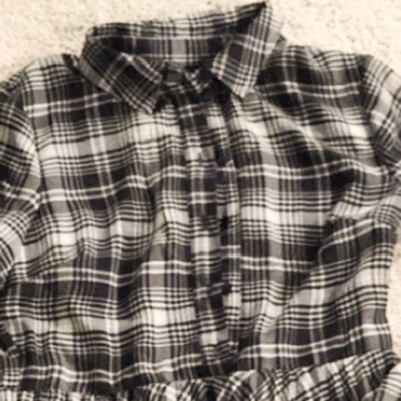 Banana Republic Plaid Dress Sz.6 - Picture 8 of 9